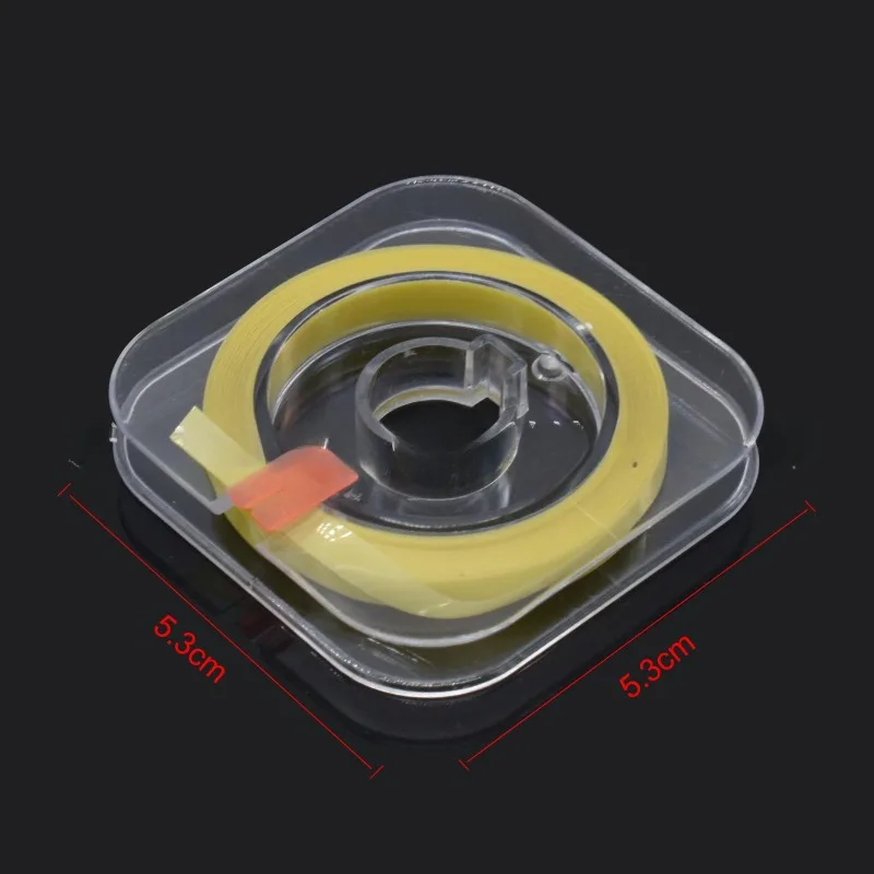 Lab Color Roll Type Polishing Strip, Rough Medium Fine Sand on The Adjacent Surface of The Molar Strip, Grinding Tool 6m/roll s
