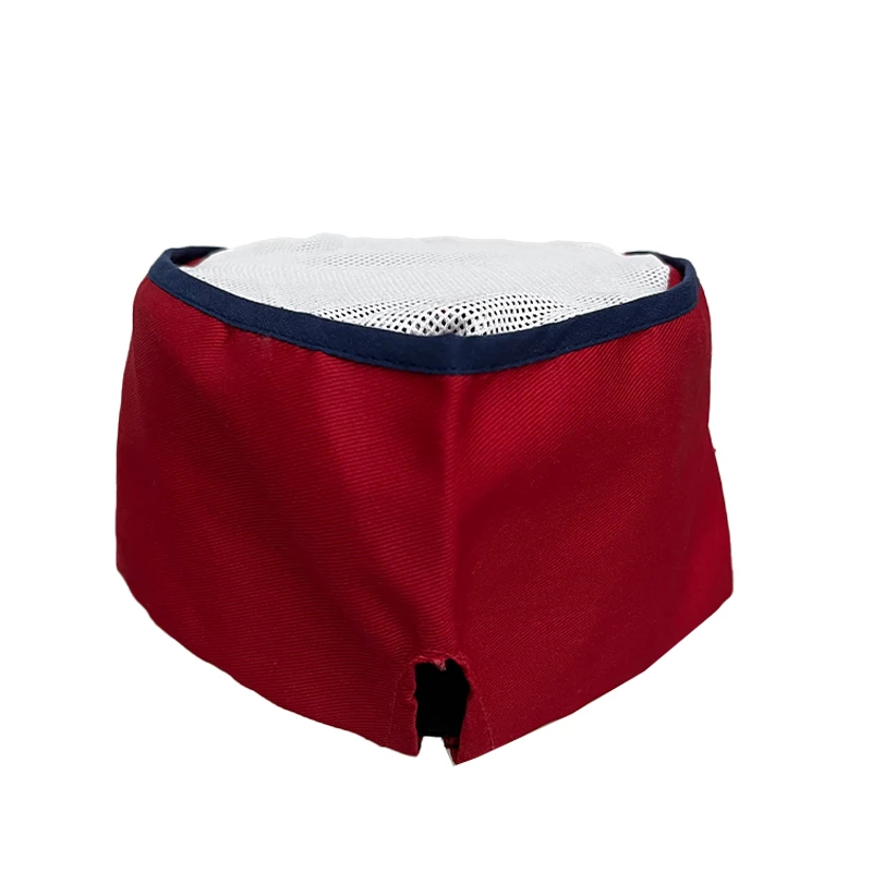 Catering Chef Boater hat Restaurant Kitchen Cook Caps for Japanese Korean Cuisine Hats Cafeteria work Net Flat Cap for Waiter