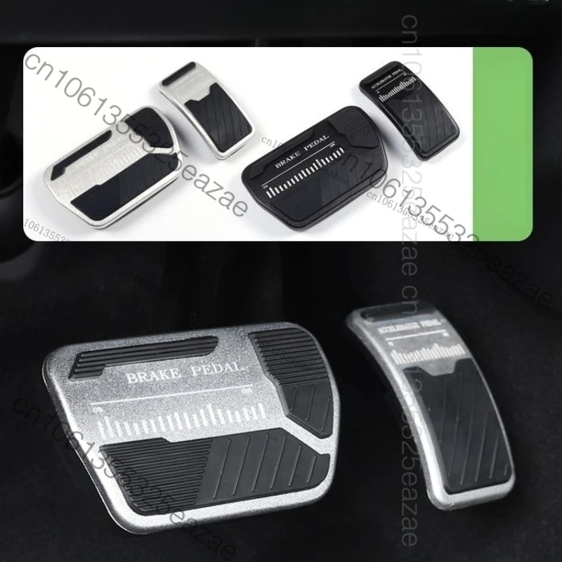 عدم الانزلاق مسرع الغاز الفرامل غطاء دواسة القدم متوافق مع BAIC BJ30 Bejing BJ30 الملحقات الداخلية لمحرك اليد اليسرى