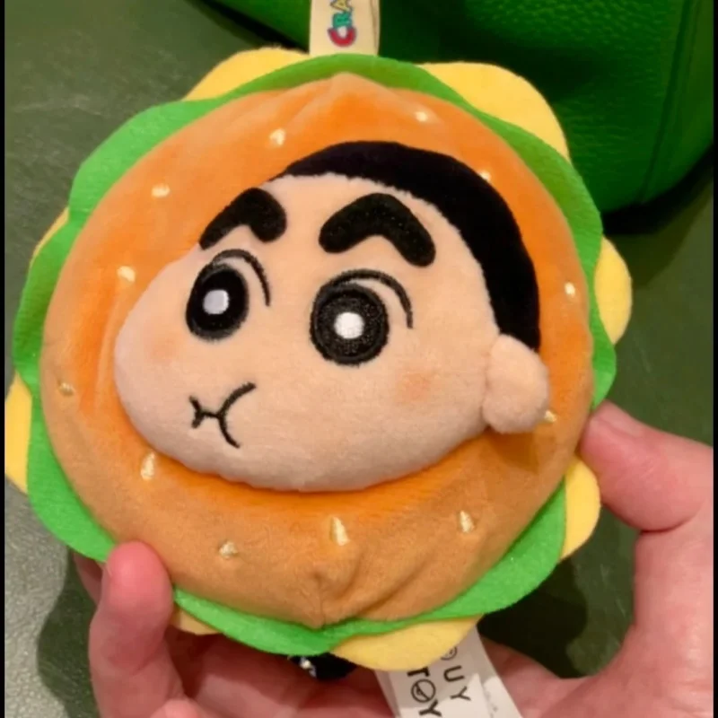 

Новая версия оригинального карандаша Shinchan All Happy Bucket Series, глухая коробка, плюшевая игрушка, подвеска, модная слепая коробка, подарок