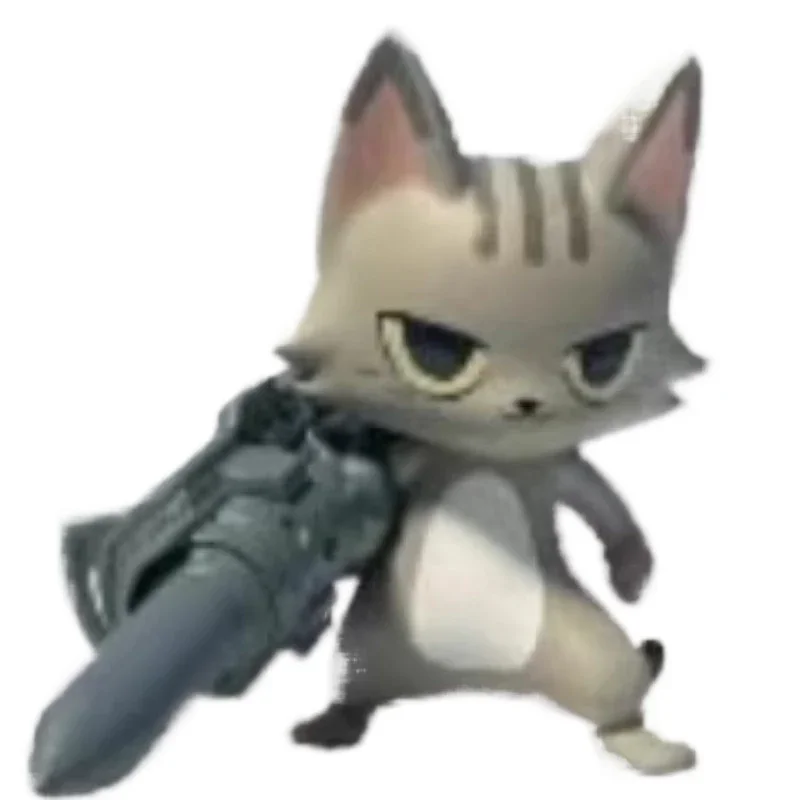 武器動物ジャイアントパンダクールでクールなデスクトップ装飾ガシャポンアクションフィギュア模型玩具