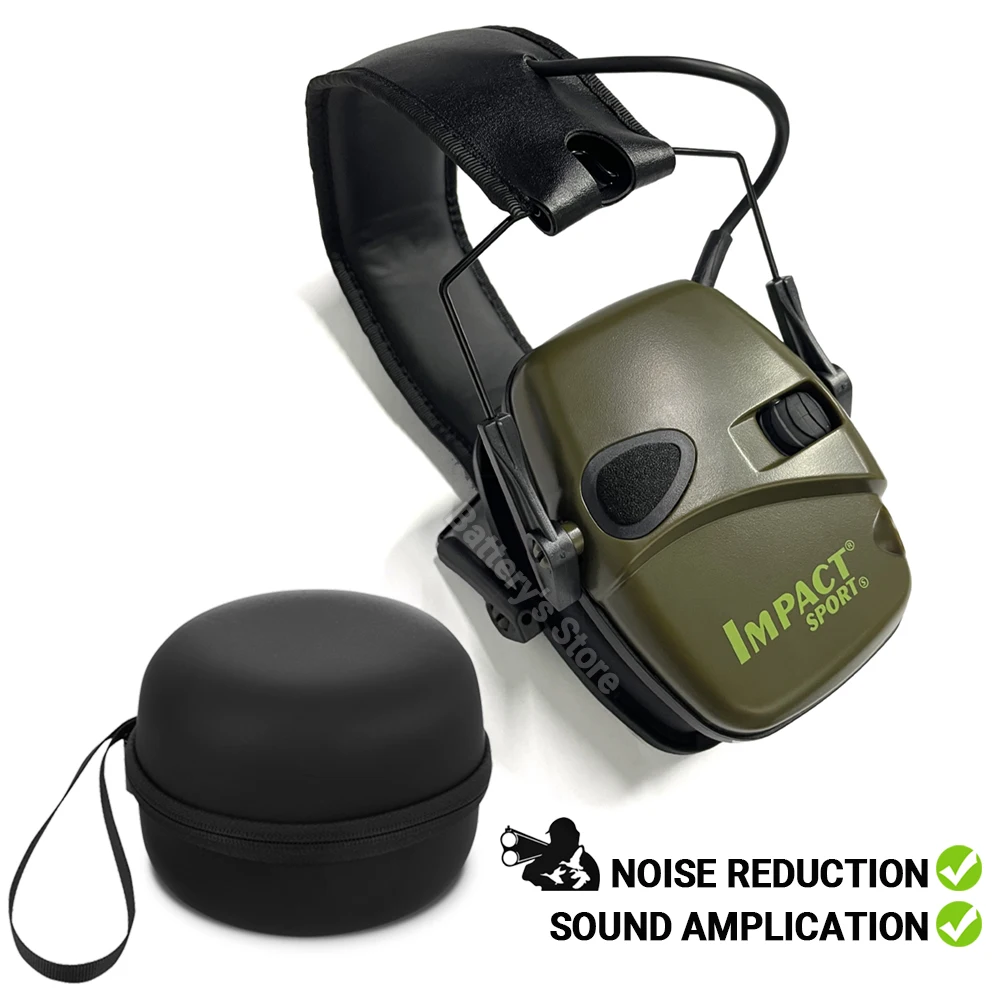 NEW Tactical Electronic Shooting Earmuff Anti-noise Headphone Sound Amplification Hearing Protection Headset Foldable Earmuffs