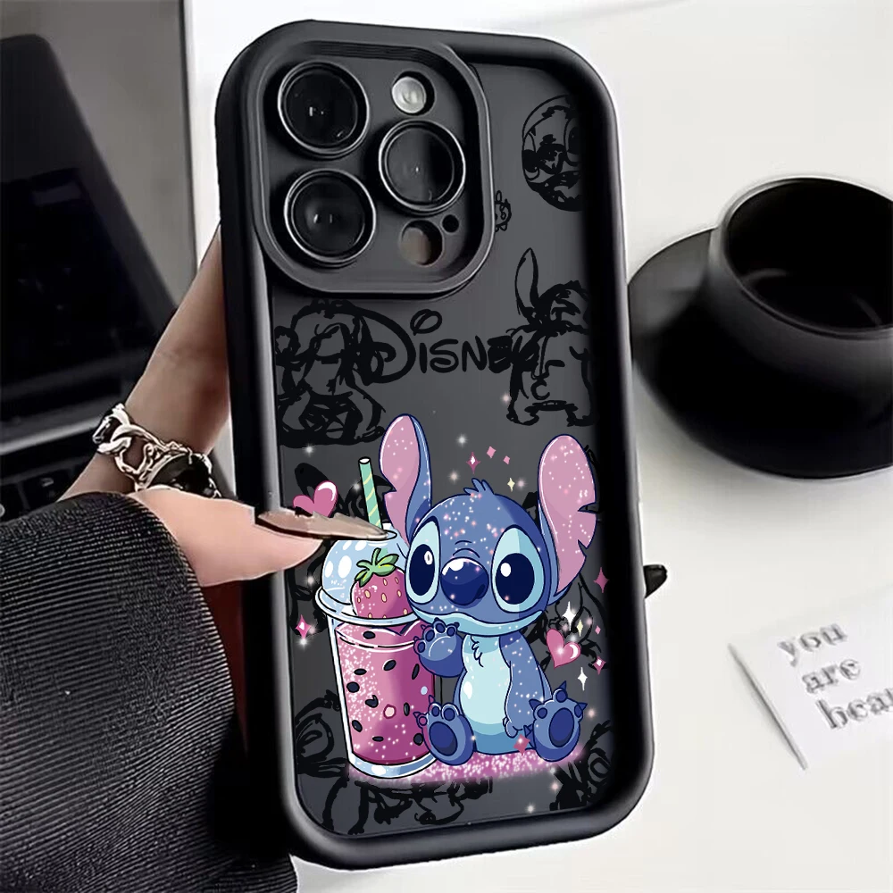 New Cute Cartoon Anime Stitchs Phone Case for Huawei P20 P30 P40 P50 Mate 20 30 40 Pro Nova 7 9 10 SE Soft TPU Back Cover