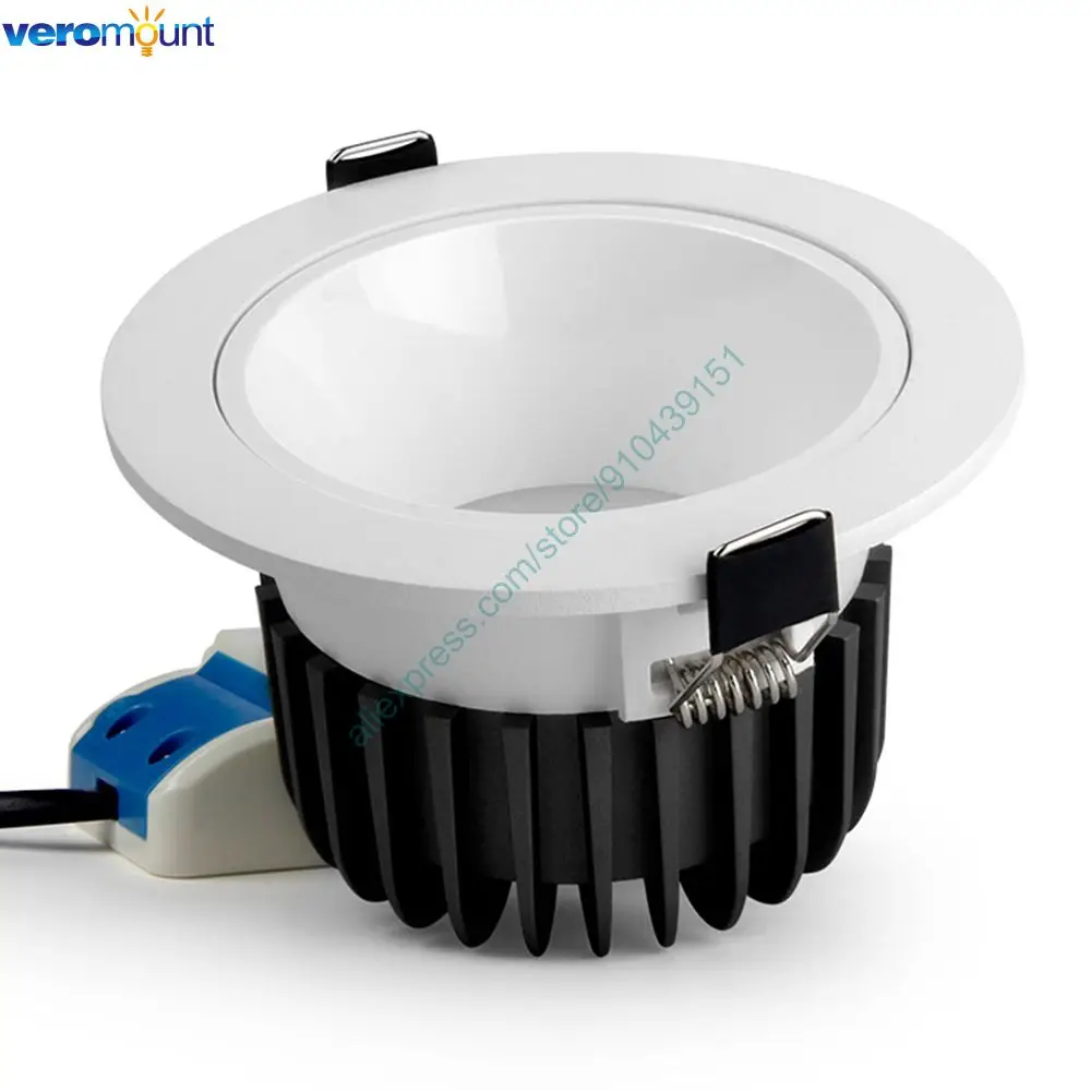 MiBoxer FUT071 12W Anti-glare RGB + CCT LED Downlight AC100 ~ 240V Dimmbar Smart LED Decke indoor Lampe 2,4G RF WiFi APP Control