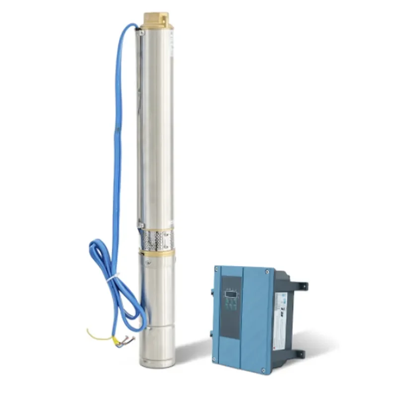 Mixed AC/DC solar multi-stage submersible pump flow rate, suitable for water scarce areas