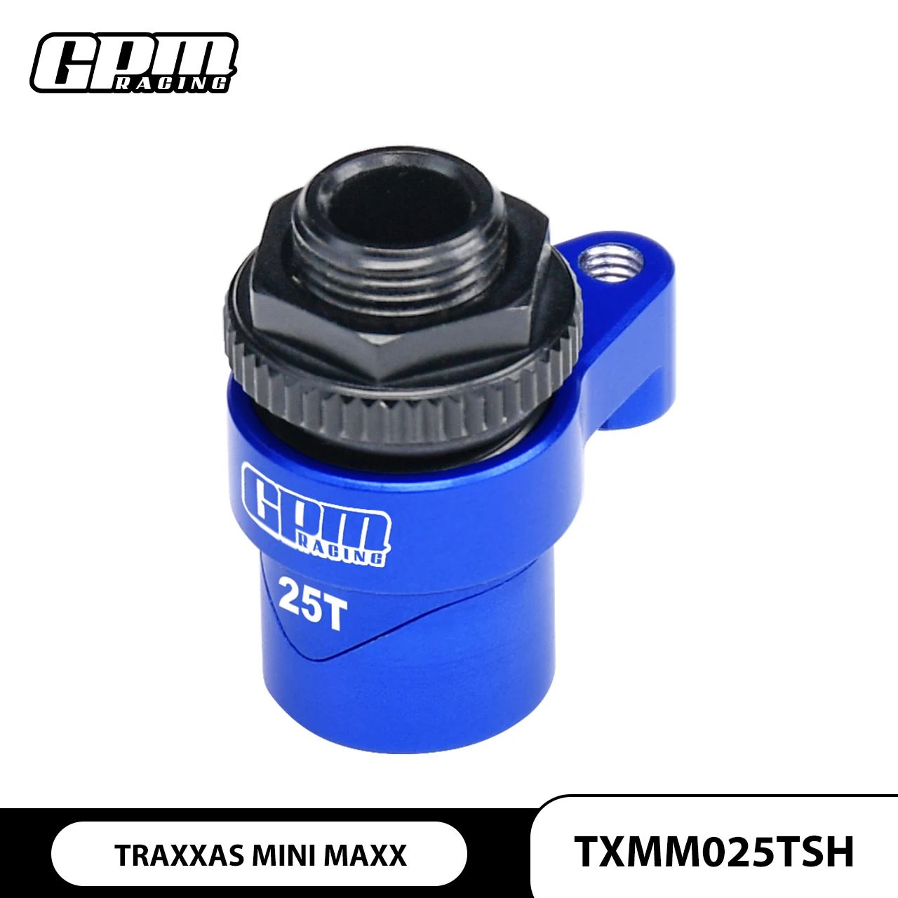 GPM Mini XRT-08076-1 & Maxx Monster Truck-107154-1  7075 Alloy 23T/25T Servo Saver Set Horn W. Built-In Spring