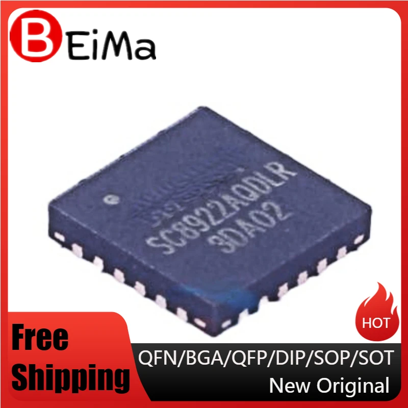 

(1pcs)SC8922AQDLR SC8102AQDJR SC8906QFER SC8703QDER SC8803QDHR SC9602QFKR SC8905QFER SC8101QFKR SC8329QFNR SC8903QDHR QFN24