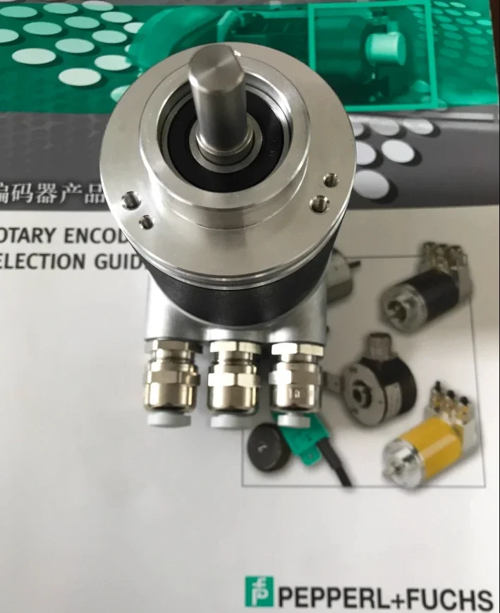 سعر جيد 58 مللي متر الضميمة نوع 30 بت multiturn Multiturn المطلق الروتاري التشفير PVM58N-011AGR0BN-121 ل p + f #4
