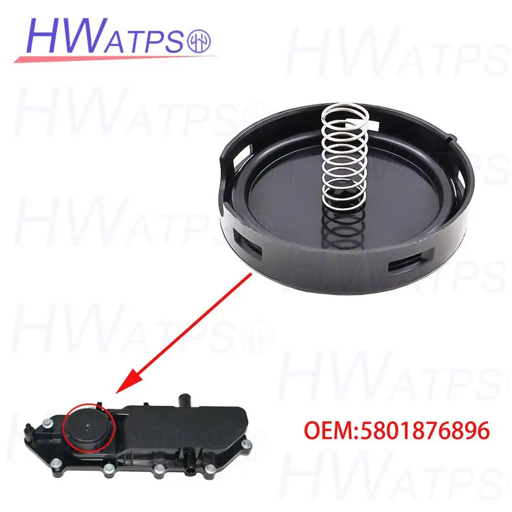 5801876896 Tampa da válvula PCV para IVECO Daily 2006 – 2014 IVECO Daily 2014 - presente