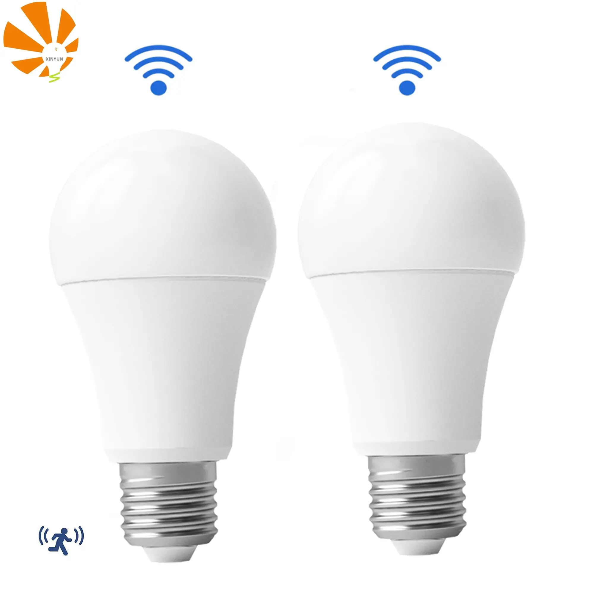 1szt Radarowy czujnik ruchu Światło 220V 110V E27 Lampa LED Inteligentna żarówka na podczerwień 6W 9W 12W 15W 18W 20W Praca w ciemności nocnej
