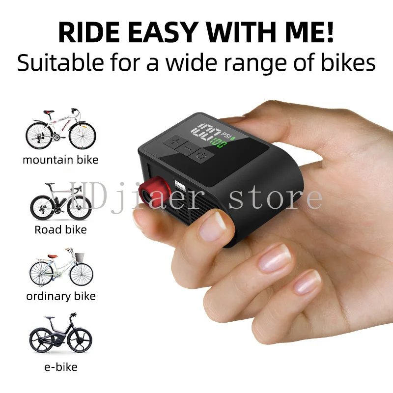 

Mini Air Pump for Road Bikes and Mountain Bikes