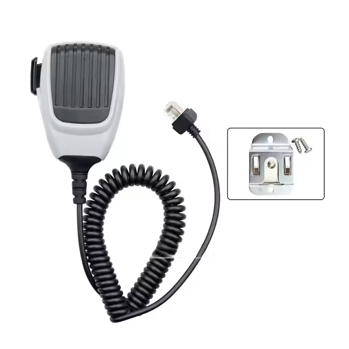 

New HM-148G Handheld PTT Microphone for Car Radios Heavy Duty Omni-Directional IC-F121 ICF5061D ICF6061D ICF1721 IC-F1821