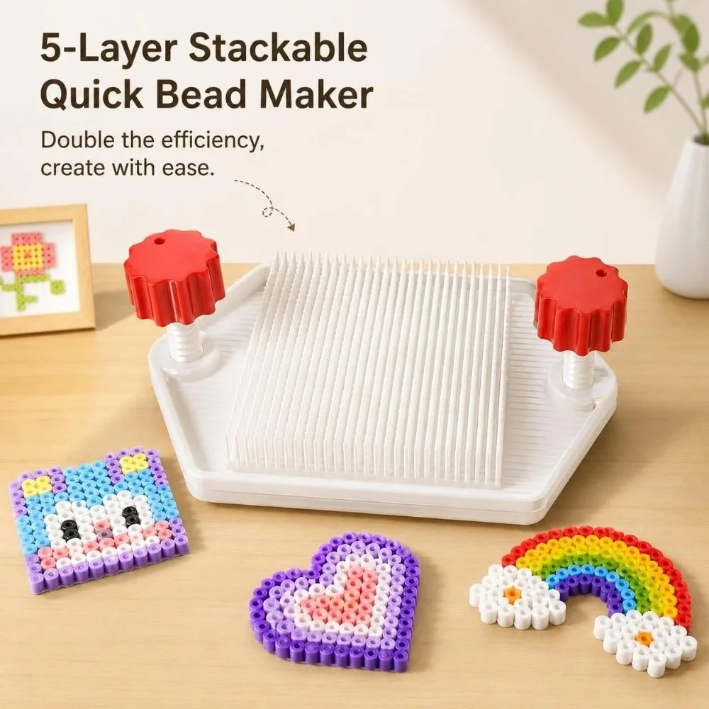 Five Layer Fuse Bead Board Multi Layer Layered Structure Fuse Bead Craft Board Space Saving Super High Bead Board
