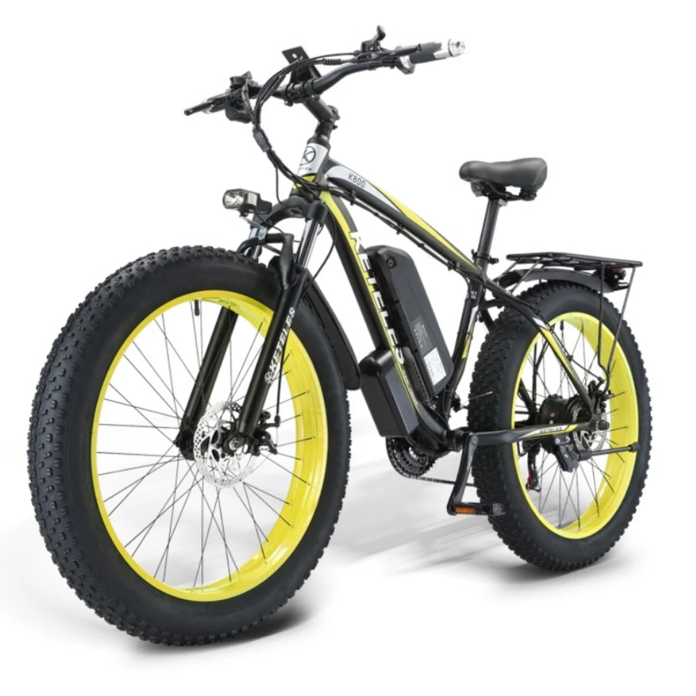 Electric bicycle 26 inch 4.0 Fat Tire Off-Road Adults 48V 350W 1000W E Bike Speed 30-40km/h Electric Bike