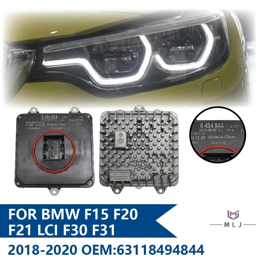 For F15 F20 F21 LCI F30 F31 F45 Light Control Unit Lamp Module Led Headlight Ballast 63118494844 8494844 63117457875 63117444685
