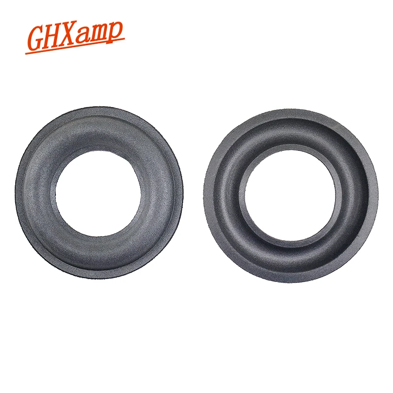 GHXAMP-altavoz lateral de espuma grande, accesorios de mantenimiento de Subwoofer, anillo plegable, 2 piezas, 6,5 pulgadas, 163mm, 145mm