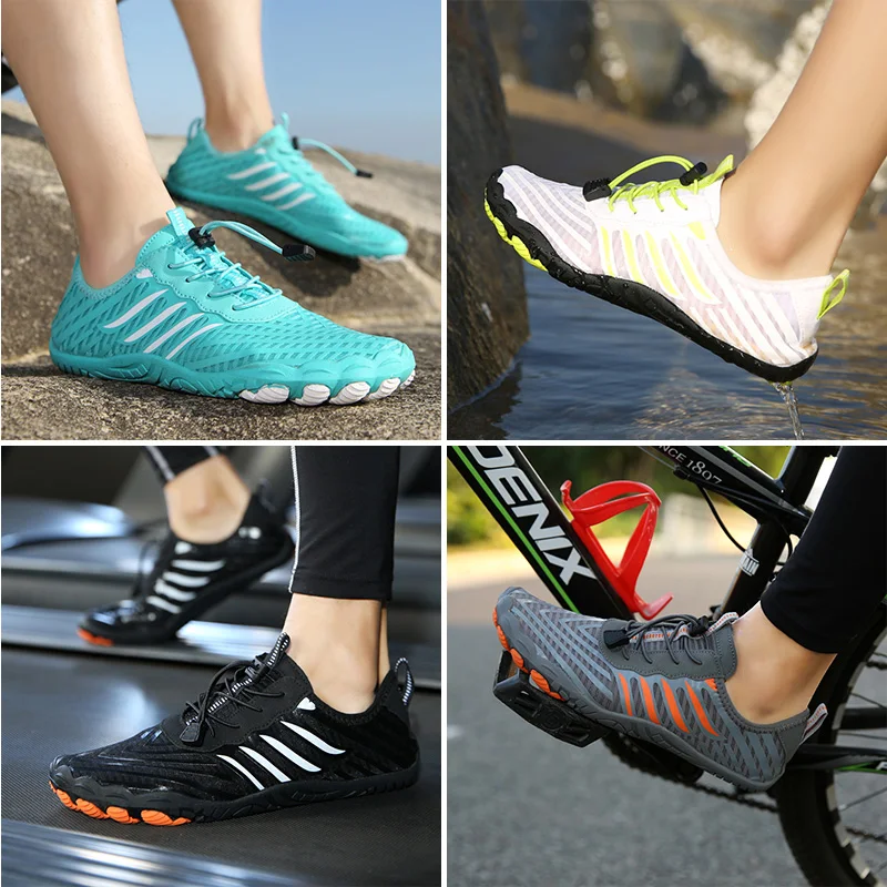 Hommes femmes lumière séchage rapide natation escalade Wading cyclisme randonnée sport amphibie Aqua pieds nus chaussures en plein air baskets d'eau