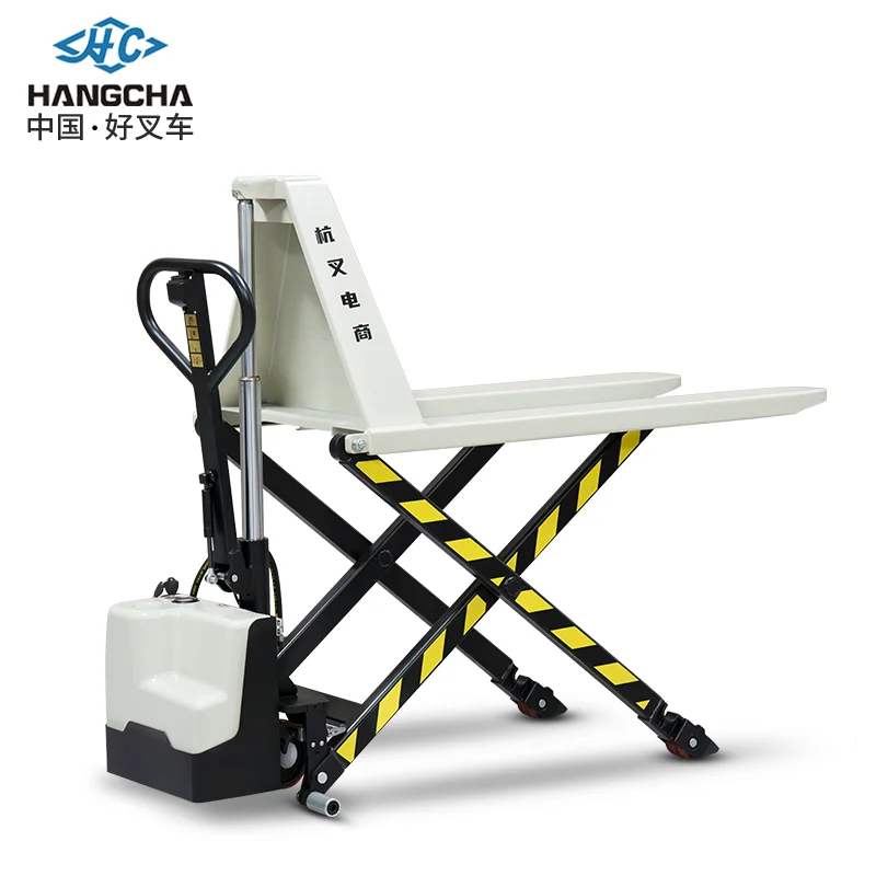CXX 1.5 ton high lift truck semi-electric pallet ground bull scissor, high lift platform forklift