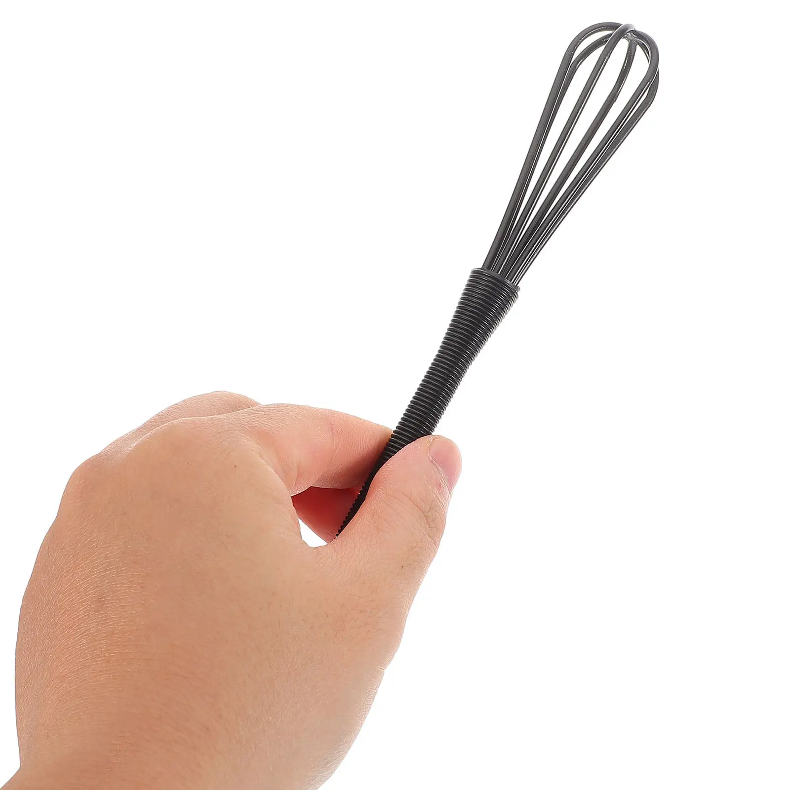 5Pcs Plastic Hair Dye Whisk Set Mini Manual Mixer for Salon Home Use Even Mixing Stirring Rod for Color Paste Egg Cream Kitchen