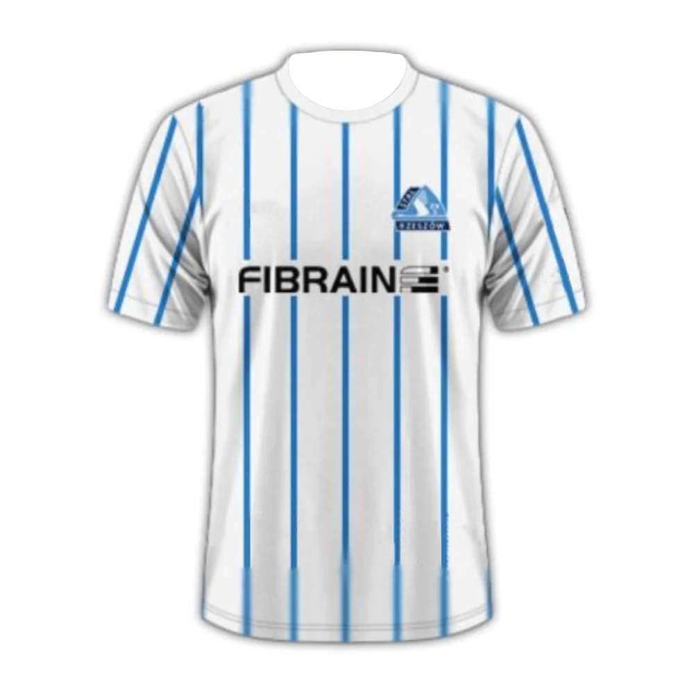 2026 Stal Rzeszow Short Sleeved Team Shirt Polish League Fan Version Breathable Quick Drying Sports T-Shirt for Fans