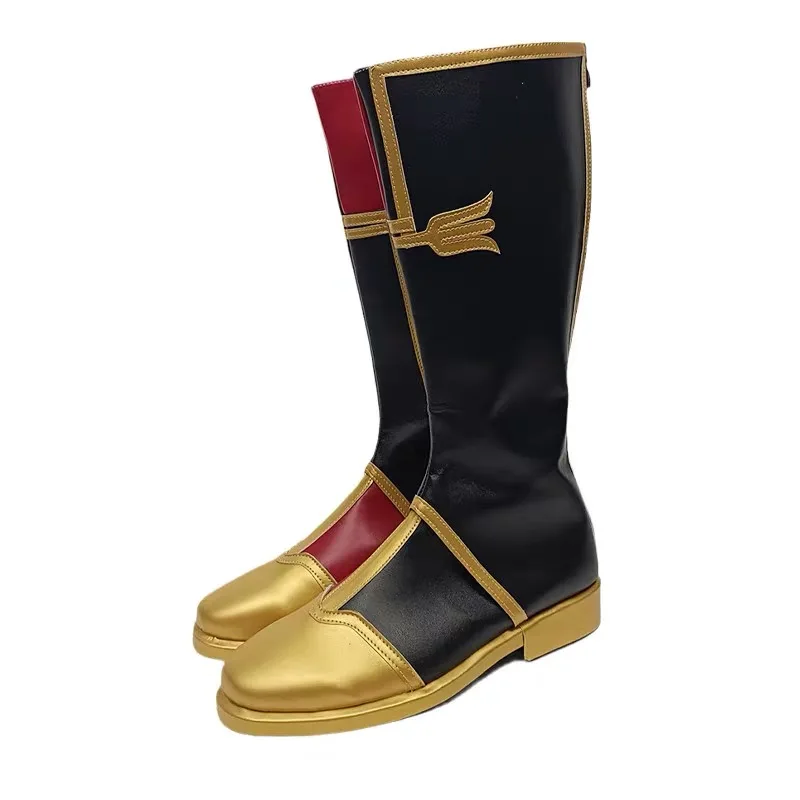 Juego de Anime LOL Arcane Silco Cosplay botas Zapatos adultos hombre Halloween fiesta de navidad