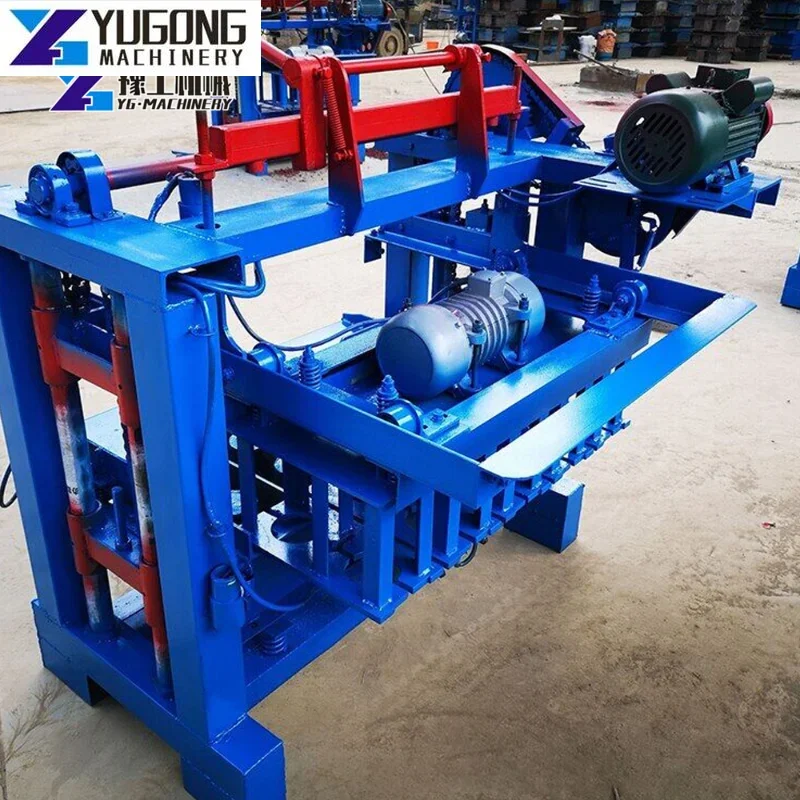 New Design Brick Making Machinery Hollow Block Making Machine Manual Pressing Interlock Brick Making Machine