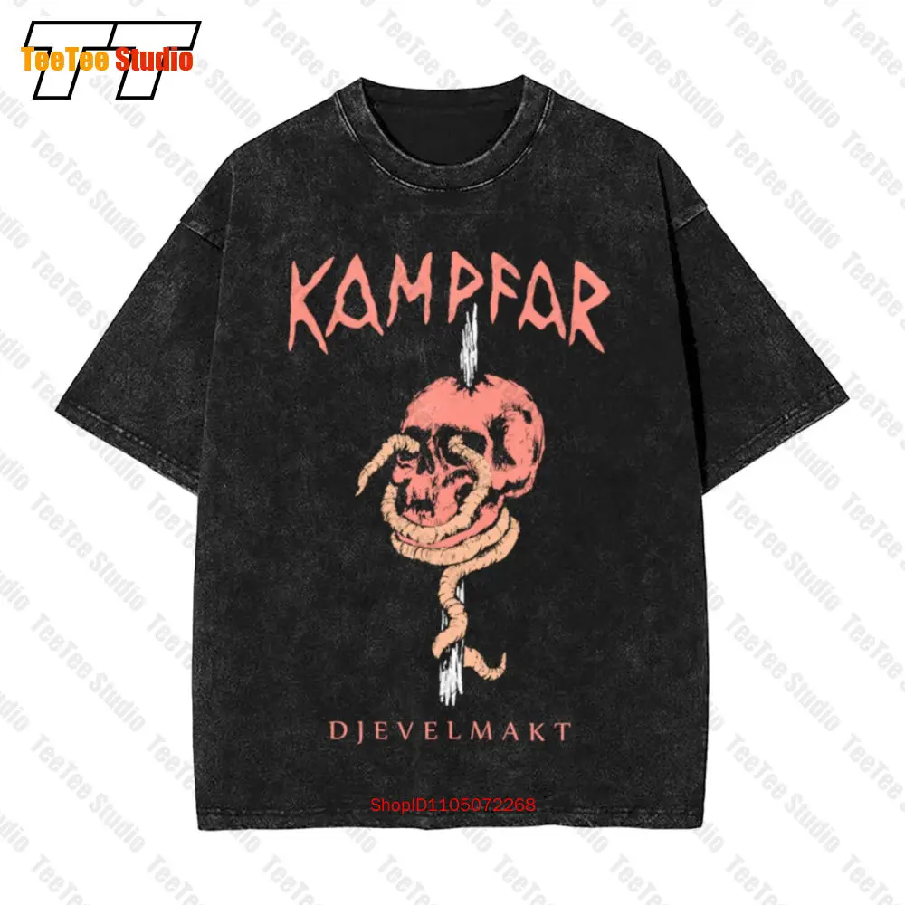 Kampfar Chemise Djevelmakt Xl Le Chcréateur Inquisition Urgehal Urfaist stationnaire Lfar Vintage surdimensionné T-Shirt T-Shirt YOS7