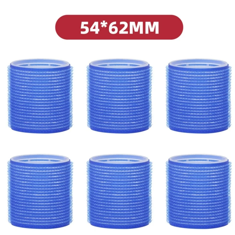 DIY Hair Curler Styling Tools 6pcs Self-Grip Hair Rollers Heatless Hair Curler No Heat Hair Bangs Volume Self-adhesive Hook&Loop view 3