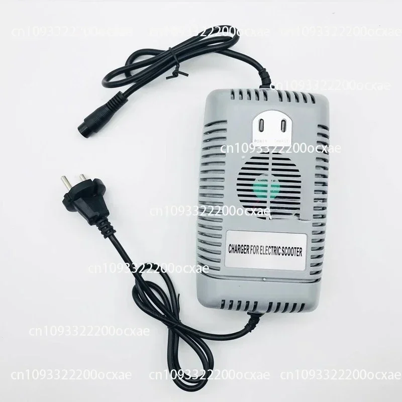 Cargador para Vehículo Eléctrico de 48V 2.5A, Cargador para Vehículo Eléctrico de 48V 20AH, Conector de Aviación