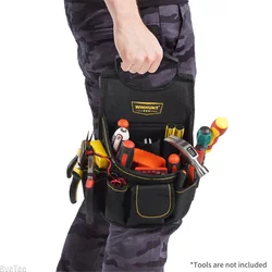 Portable Tool Waist Bag for Electrician Tools Carpenter Organizer Tool Pouch with Belt for Mechanic Car Repair