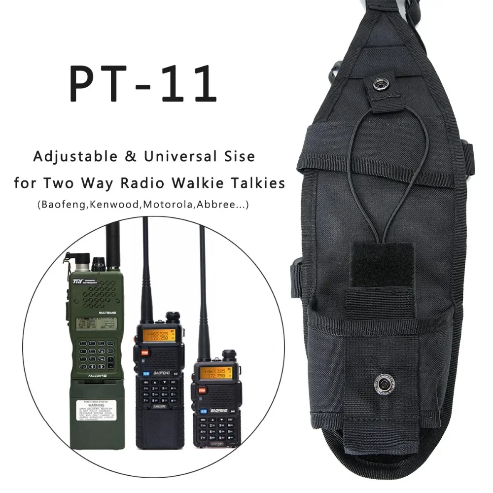 Functional Tactical Chest Bag Double Shoulder Chest for TYT Baofeng BF-888S UV-5R UV-13 UV-9R PRO Walkie Talkie Radio