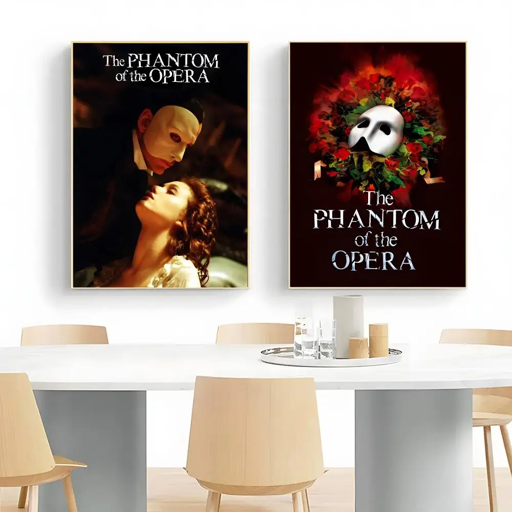Dramatic Musical T-The Phantom Of The Opera Poster Wall Art Print Decorative Mural Home Decor Gift Unframed