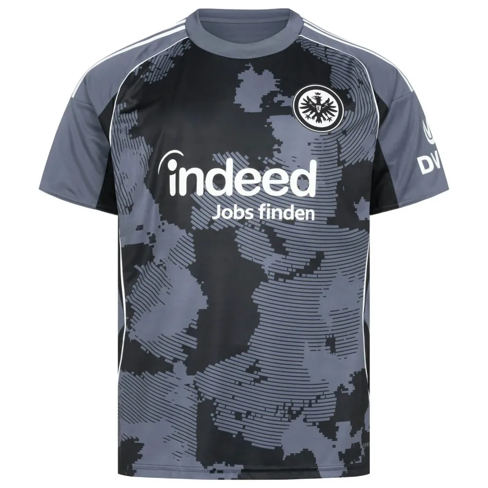 فرانكفورت 25-26 المنزل وبعيدا قمصان كرة القدم تي شيرت ثلاثية الأبعاد مطبوعة قصيرة الأكمام تي شيرت رياضي نفس الكبار والأطفال #4