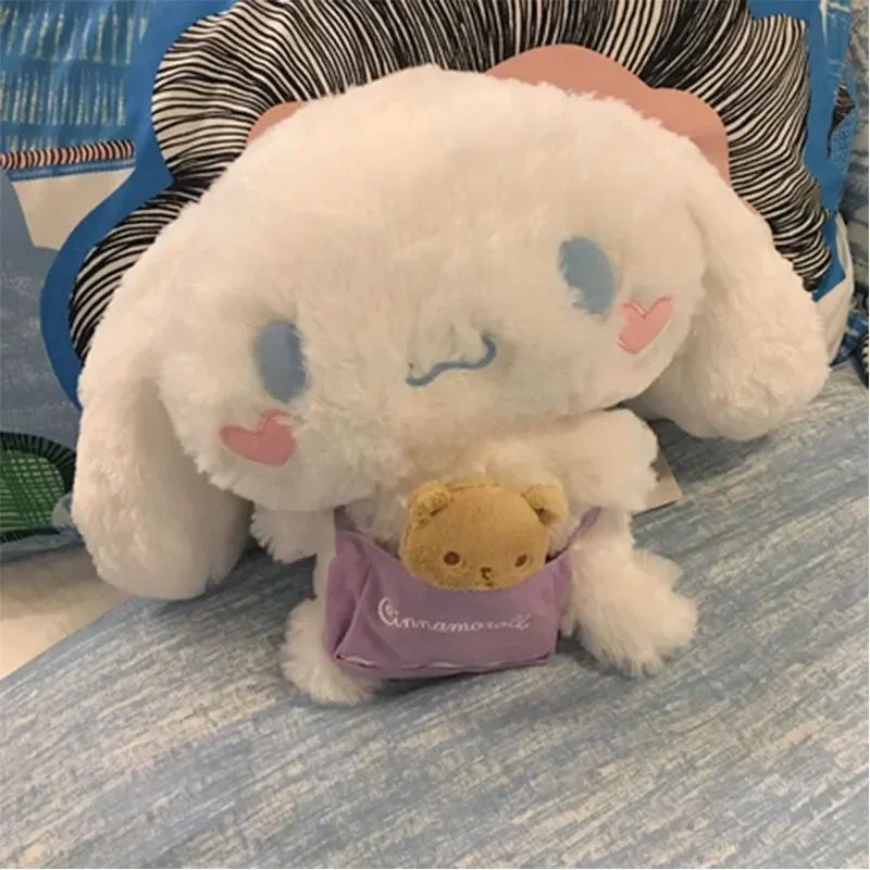 

30 см Sanrio мультфильм Cinnamoroll плюшевые мягкие куклы милая декоративная подушка украшения дома игрушки детский подарок на день рождения и Рождество
