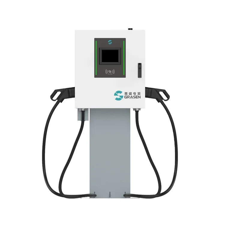 High Quality 40KW 100A CCS Chademo 3 Phase EV Car Charger Station DC EV Charging Station For Bus Car Public Parking Lot