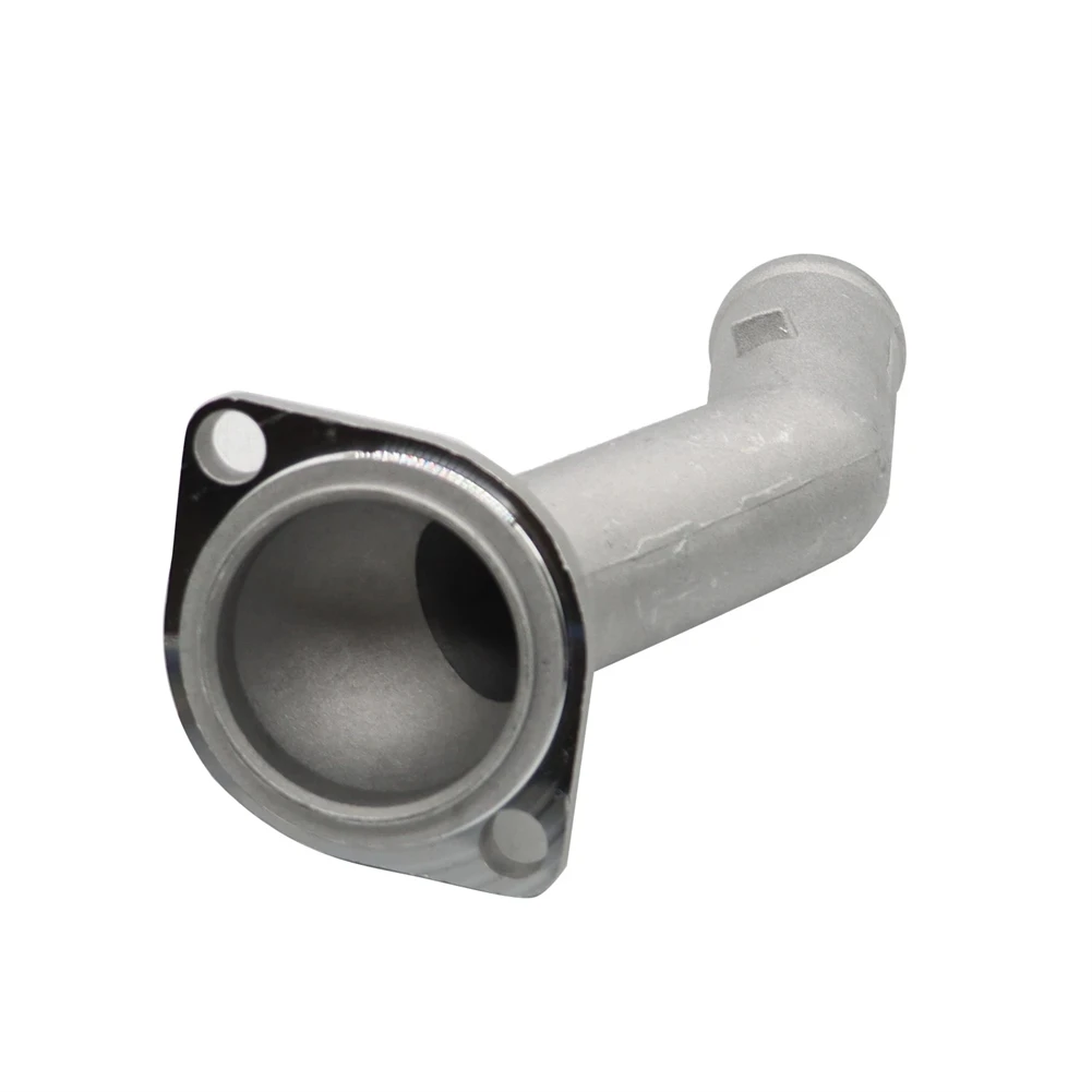 

Coolant Hose Flange Thermostat Housing Aluminum Construction Perfect Fit Easy Installation For GOLF 1.8T Silver
