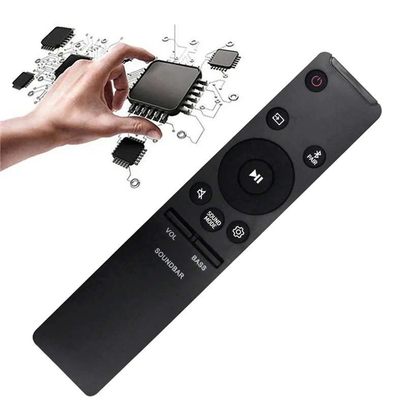 B03B-1 PCS AH59-02766A Plástico Preto Remoto Para Barra de Som HW-NW700 HW-N400 HW-R40M HW-NW700/ZA HW-N400/ZA Alto-falante