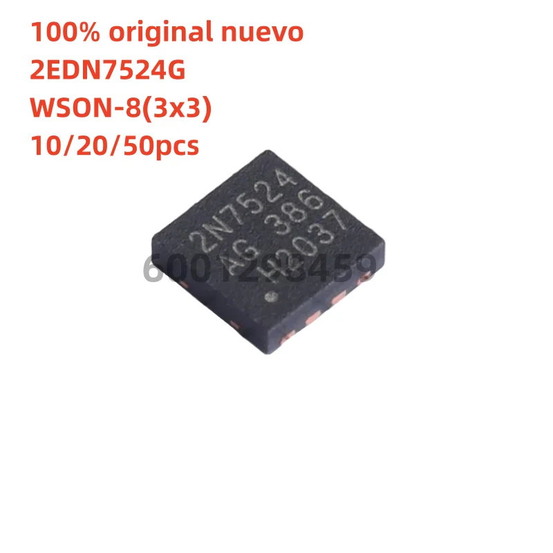 

100% original nuevo 10pcs - 50pcs 2EDN7524G 2N7524AG 2N7524 IC GATE DRVR LOW-SIDE 8WSON