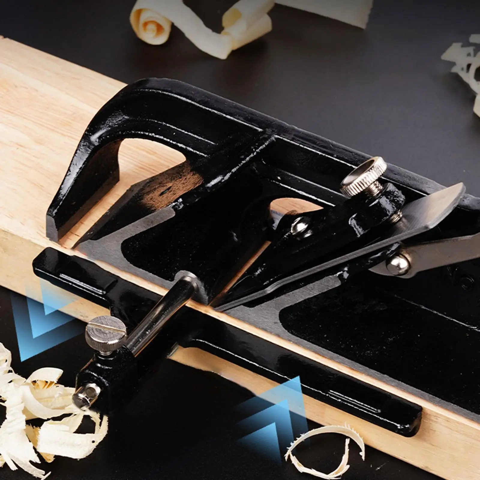 

Hand Planer Adjustable Cast Iron Block Plane Woodworking Tool for Carpentry Edge Trimming DIY