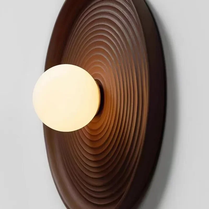 Nordic Wabi Sandy Wind Retro Tree Finger Wall Light for Living Room Bedroom Hotel Cafe Aisle Homestay Background Wall Decor