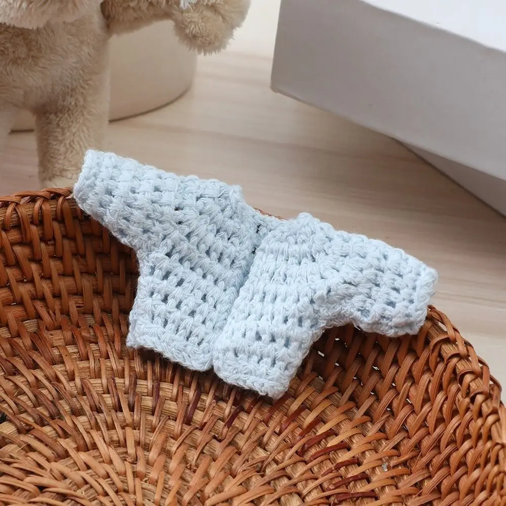 New Fashion Doll Sweaters Winter Multistyles Sweaters Outfits Warm Tops for 10cm Cotton Doll/for Idol Dolls