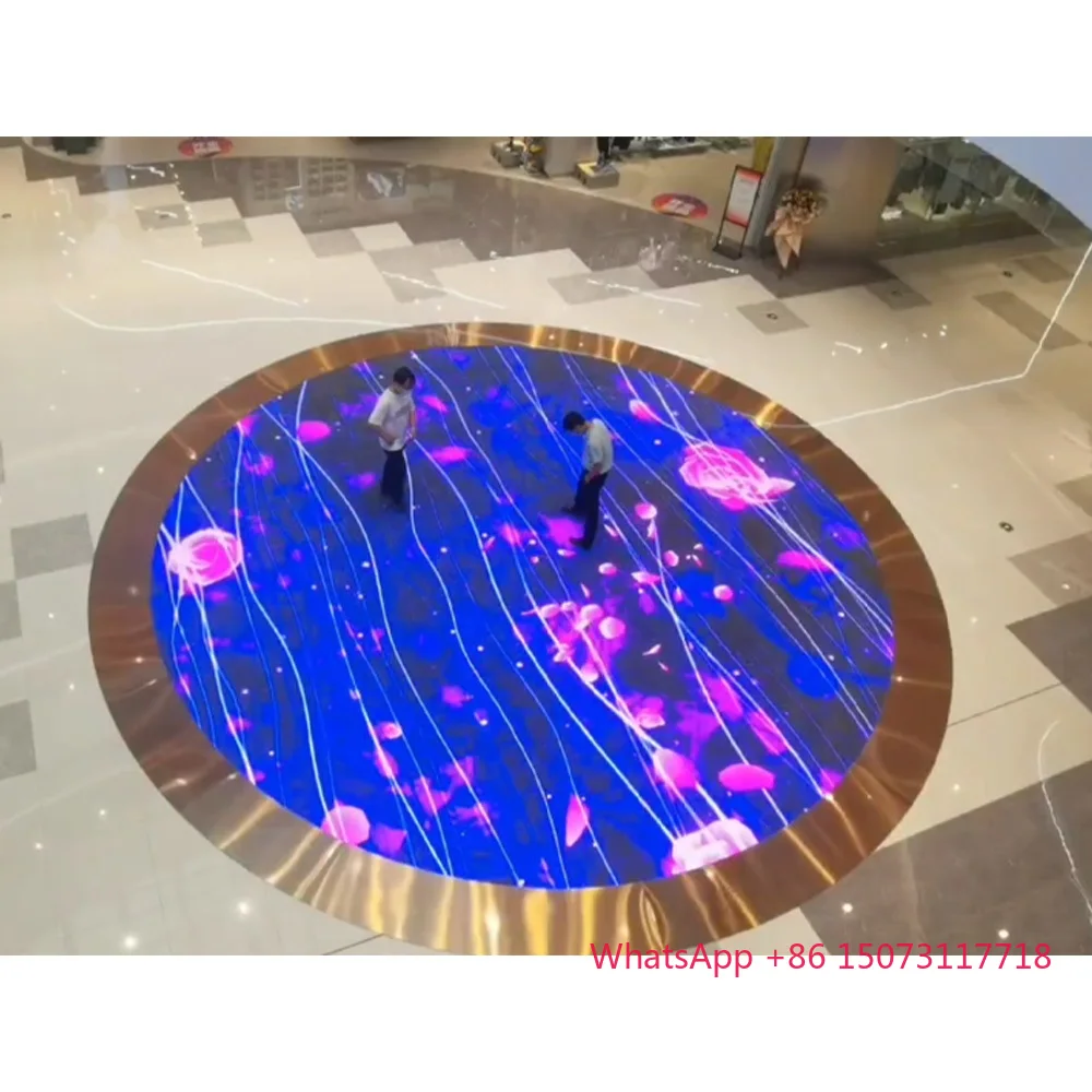 Outdoor P2.6 Pixel Pitch 2.6 P3.91 Interactive Dance Floor Modular Led Display Screen Dancing Floor Video Wall Panel Solution