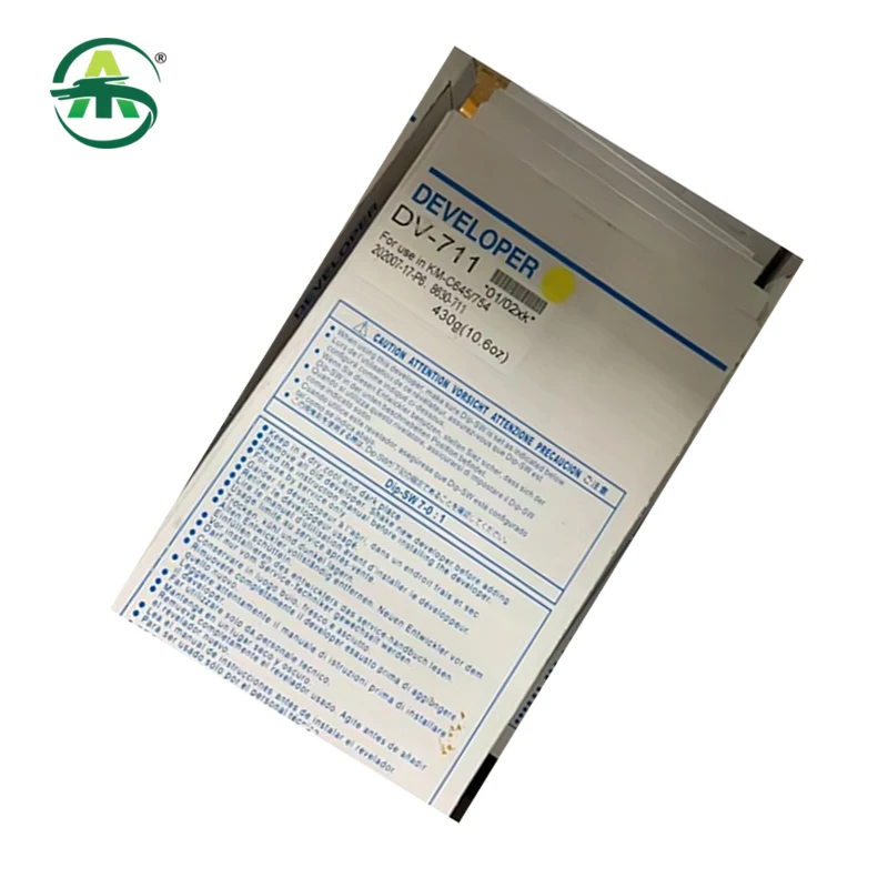 1PC DV711 DV 711 Developer for Konica Minolta C654 C754 C654e C754e 758 Developer Powder