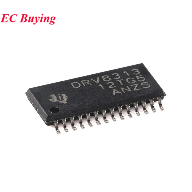 5Pcs/1pc DRV8313 DRV8313PWPR HTSSOP-28-EP Three-phase Motor Driver Integrated Circuit Chip IC