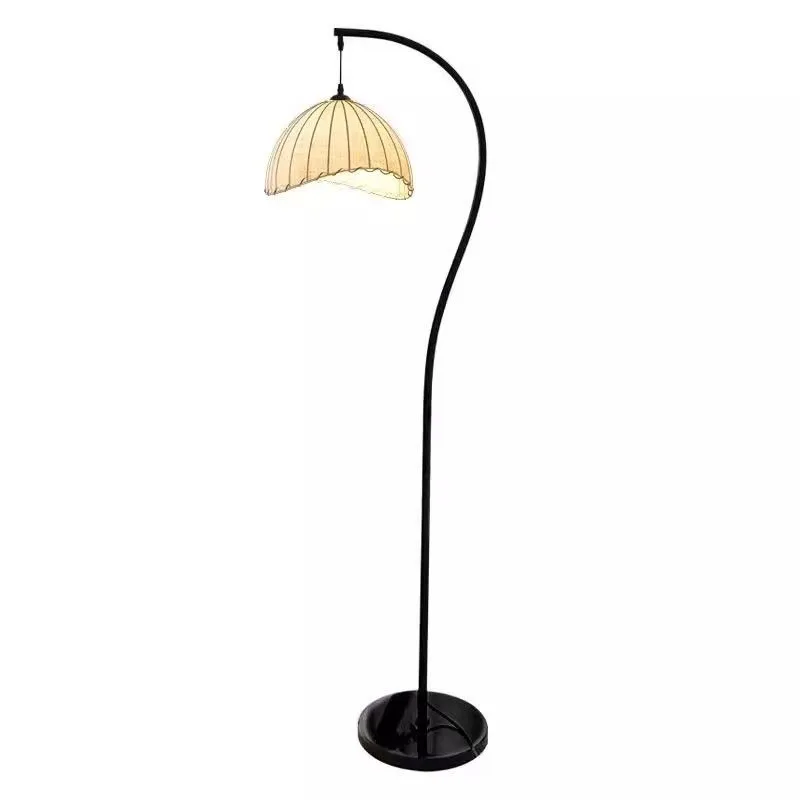 

Fishing floor lamp, living room sofa next to bedroom atmosphere retro study corner vertical desk lamp