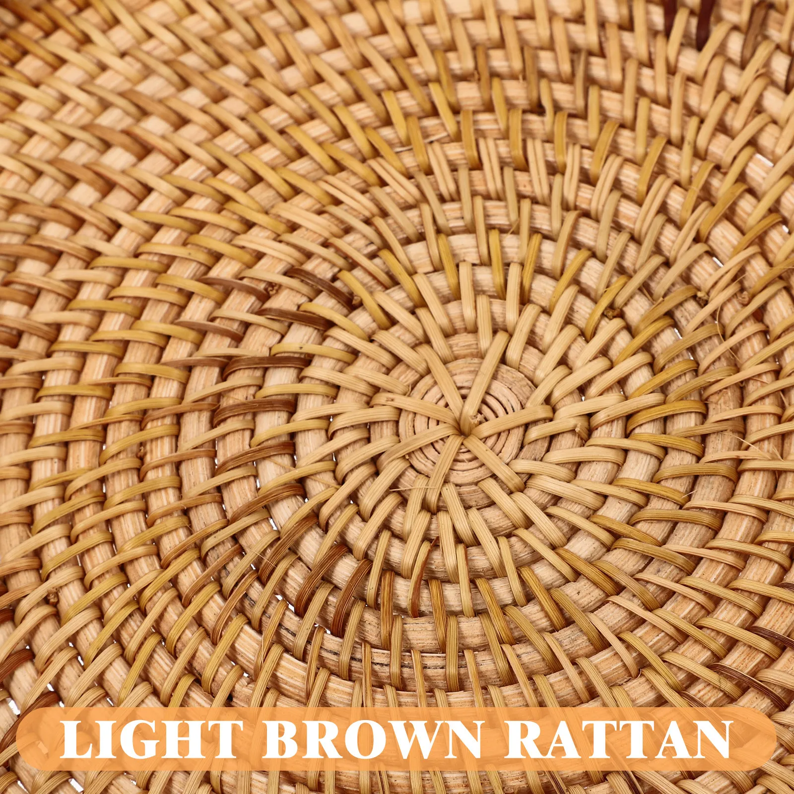 

Элегантная тарелка для фруктов из ротанга, утолщенная, износостойкая, для десертов, чайных сервизов, сервировки стола и демонстрации продуктов