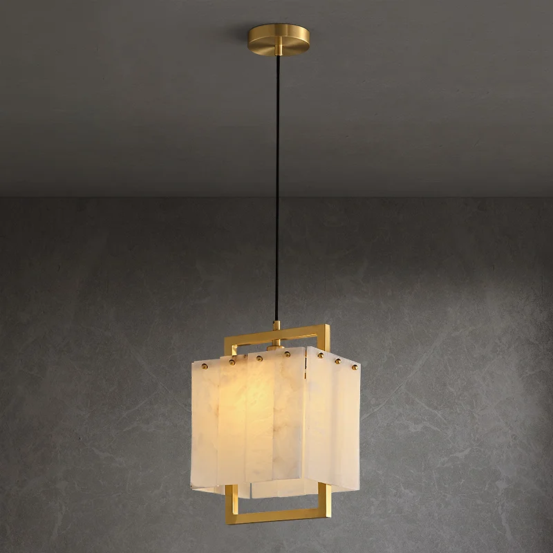 

Современные простые гостиные, столовой, бара, мраморные подвесные светильники, скандинавский кабинет, спальня, прикроватная латунная алебастровая люстра, лампа