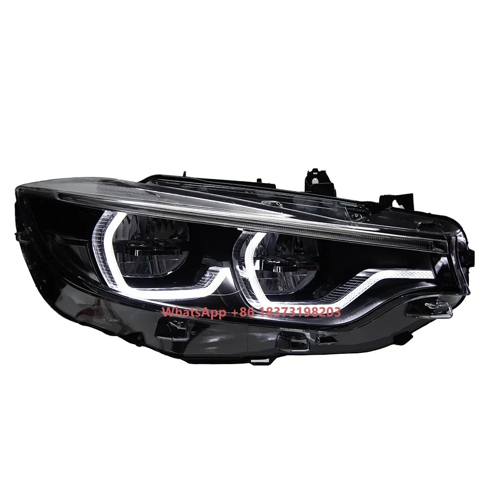 AKD Car Styling for 4 Series F32 M3 HeadLights Style Replacement DRL Daytime Lights Lighthouse Projector Facelift