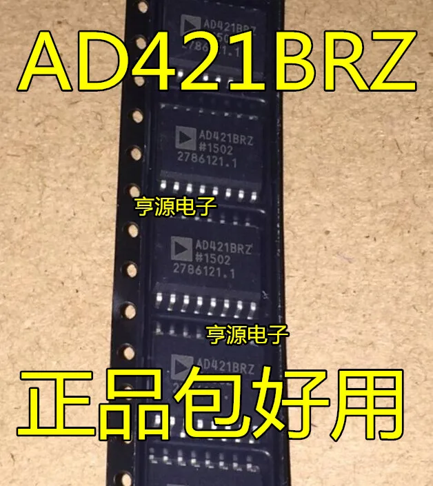 2pcs 100% orginal new  AD421 AD421BR AD421BRZ digital-to-analog converter chip SOP-16