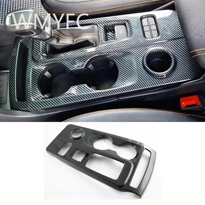 auto Interior Accessories For Ford Ranger Everest 2023 2024 ABS Car Central Console Gear Shift Box Panel Cover Trim LHD RHD